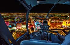 Passeio noturno de helicóptero por Las Vegas